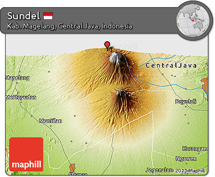Physical 3D Map of Sundel