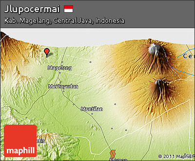 Physical 3D Map of Jlupocermai