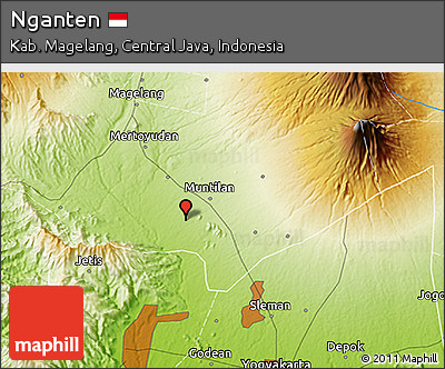 Physical 3D Map of Nganten