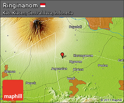 Physical 3D Map of Ringinanom