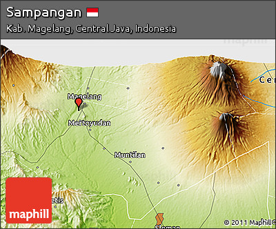 Physical 3D Map of Sampangan
