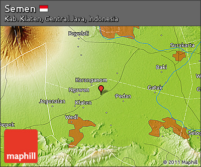 Physical 3D Map of Semen