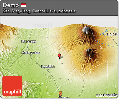 Physical 3D Map of Demo
