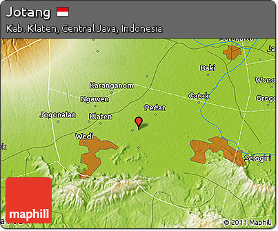 Physical 3D Map of Jotang