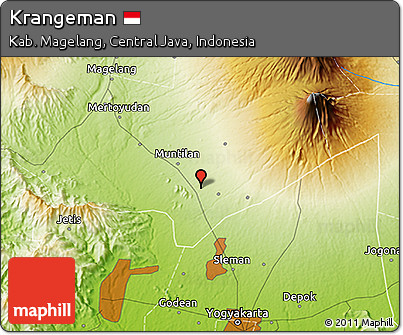 Physical 3D Map of Krangeman