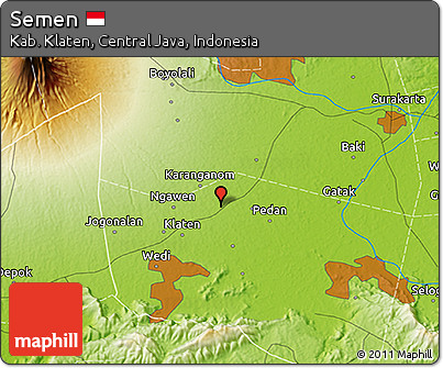 Physical 3D Map of Semen