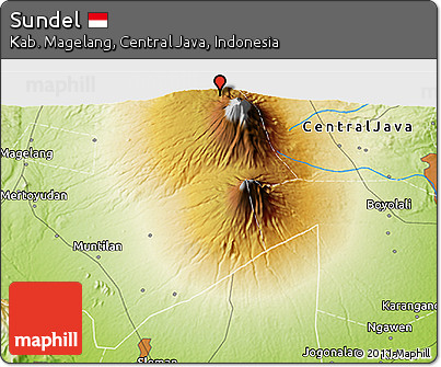 Physical 3D Map of Sundel