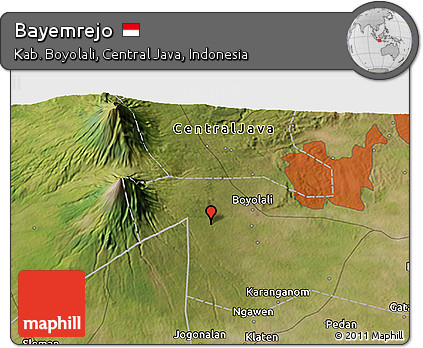 Satellite 3D Map of Bayemrejo