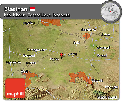 Satellite 3D Map of Blasinan