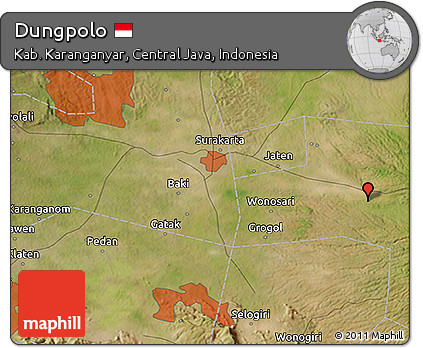 Satellite 3D Map of Dungpolo