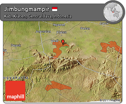 Satellite 3D Map of Jimbungmampir