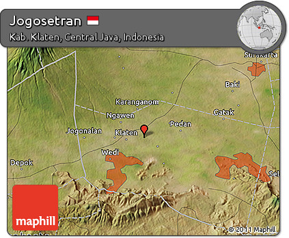 Satellite 3D Map of Jogosetran