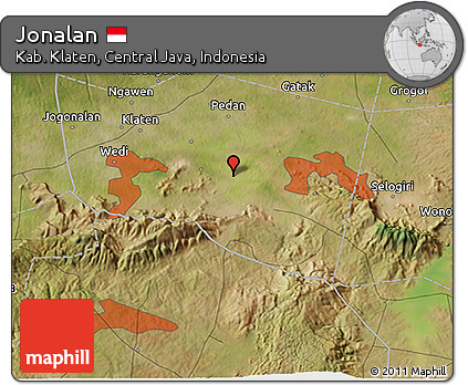 Satellite 3D Map of Jonalan