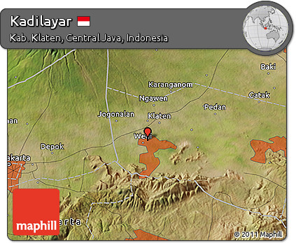 Satellite 3D Map of Kadilayar