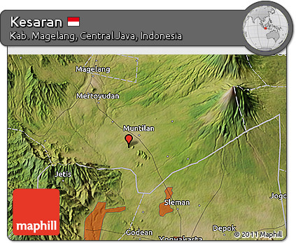 Satellite 3D Map of Kesaran