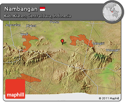 Satellite 3D Map of Nambangan