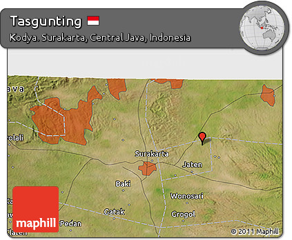 Satellite 3D Map of Tasgunting