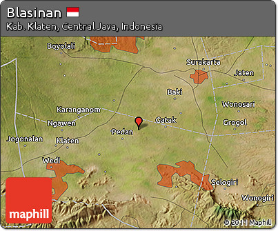 Satellite 3D Map of Blasinan