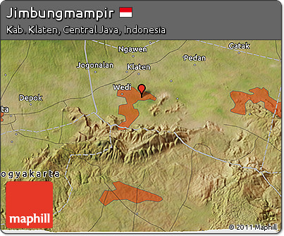 Satellite 3D Map of Jimbungmampir