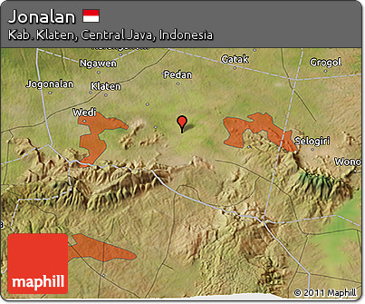 Satellite 3D Map of Jonalan