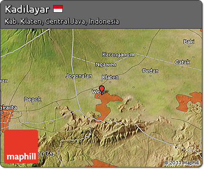 Satellite 3D Map of Kadilayar