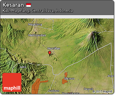 Satellite 3D Map of Kesaran