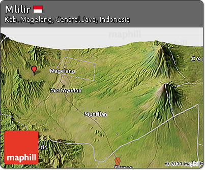 Satellite 3D Map of Mlilir