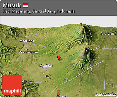 Satellite 3D Map of Musuk