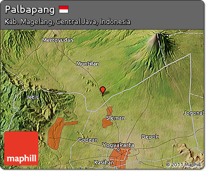 Satellite 3D Map of Palbapang