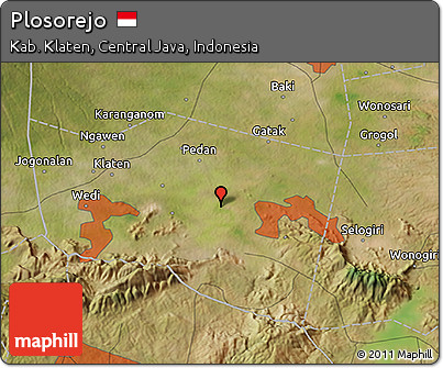 Satellite 3D Map of Plosorejo