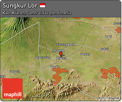 Satellite 3D Map of Sungkur Lor
