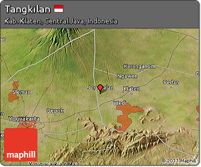Satellite 3D Map of Tangkilan