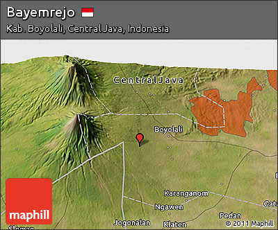 Satellite 3D Map of Bayemrejo