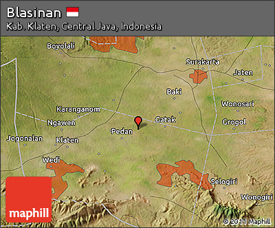 Satellite 3D Map of Blasinan