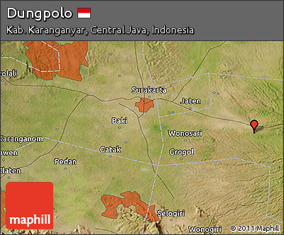Satellite 3D Map of Dungpolo