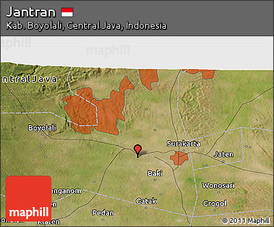 Satellite 3D Map of Jantran