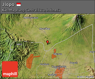 Satellite 3D Map of Jlopo