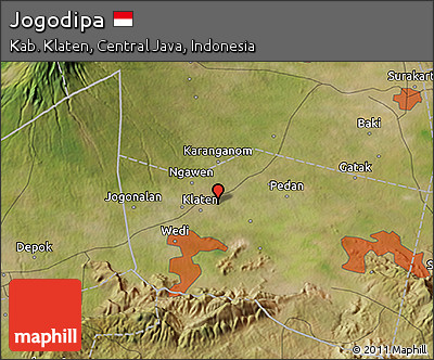 Satellite 3D Map of Jogodipa