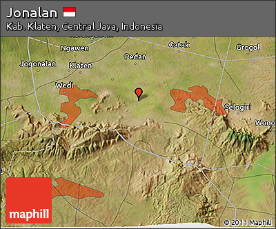 Satellite 3D Map of Jonalan