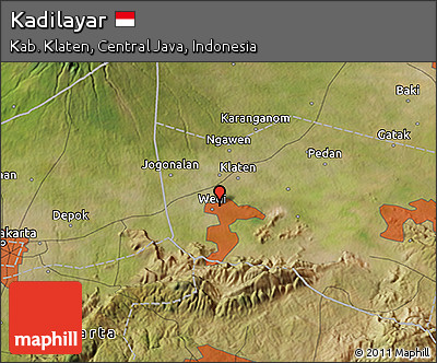 Satellite 3D Map of Kadilayar