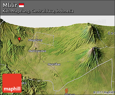 Satellite 3D Map of Mlilir