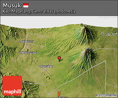 Satellite 3D Map of Musuk