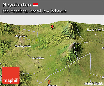 Satellite 3D Map of Noyokerten