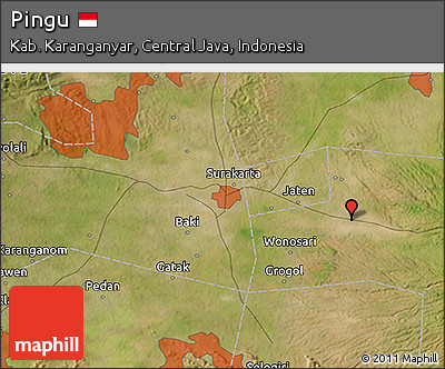 Satellite 3D Map of Pingu