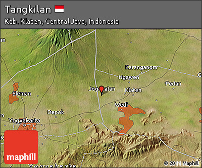 Satellite 3D Map of Tangkilan