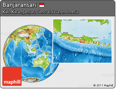 Physical Location Map of Banjaransari