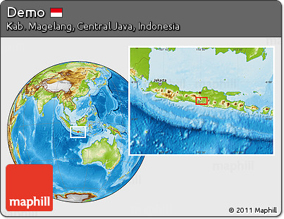 Physical Location Map of Demo