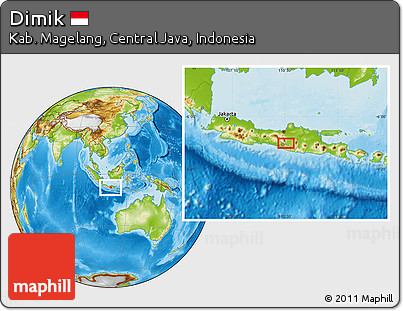 Physical Location Map of Dimik