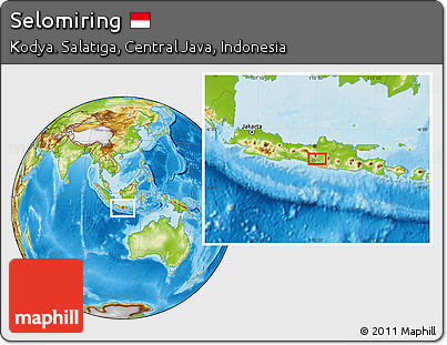 Physical Location Map of Selomiring