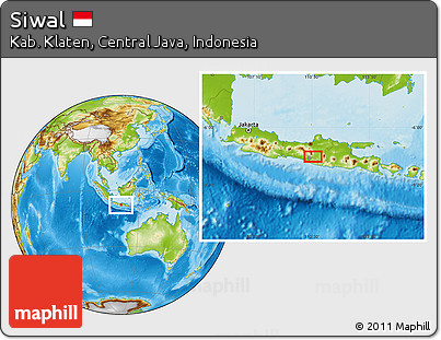 Physical Location Map of Siwal